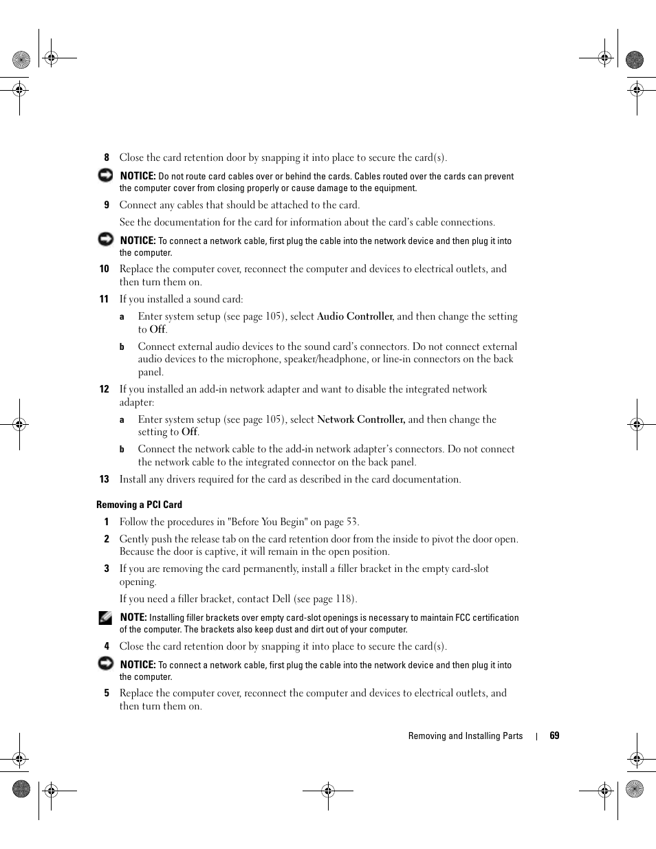 Dell Dimension 5000 User Manual | Page 69 / 140