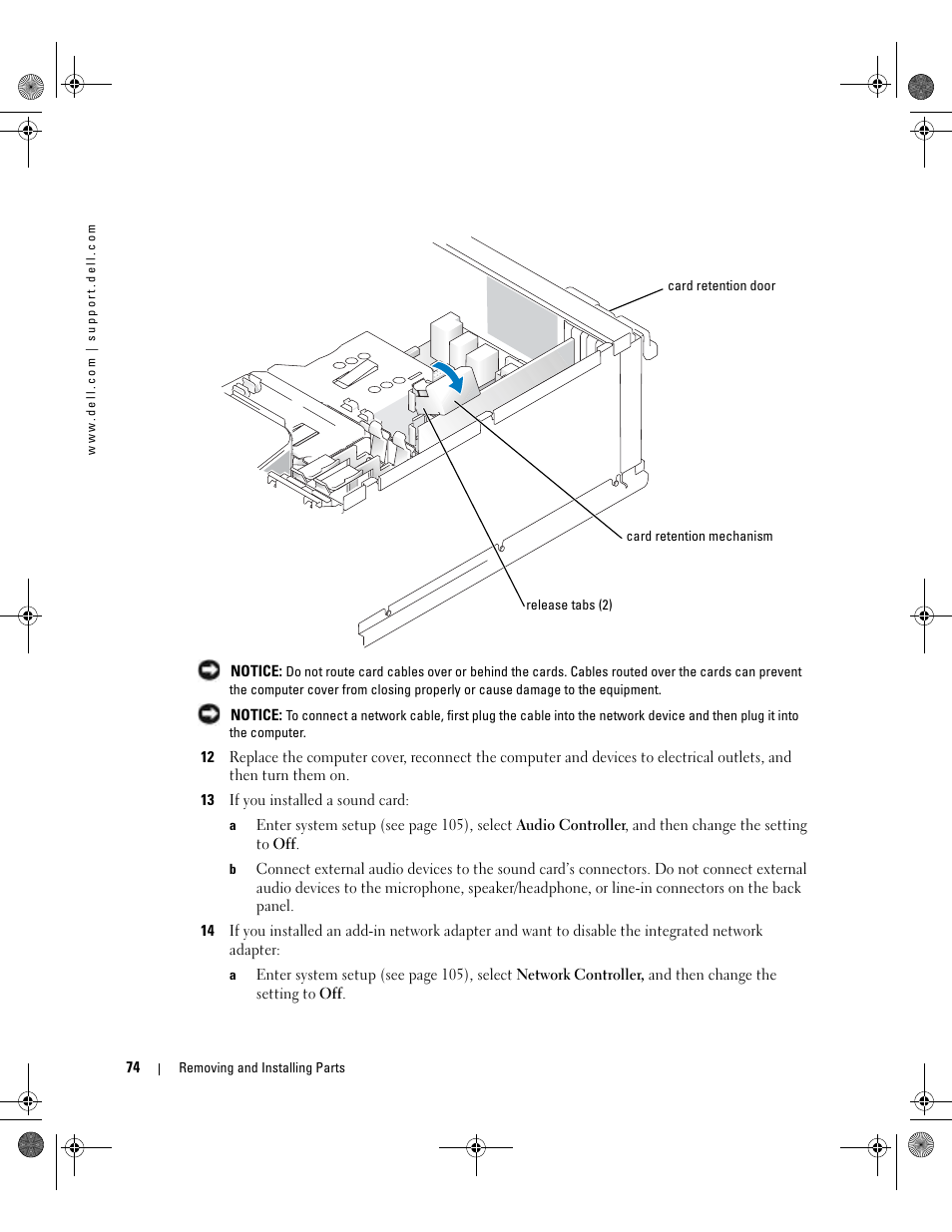 Dell Dimension 5000 User Manual | Page 74 / 140
