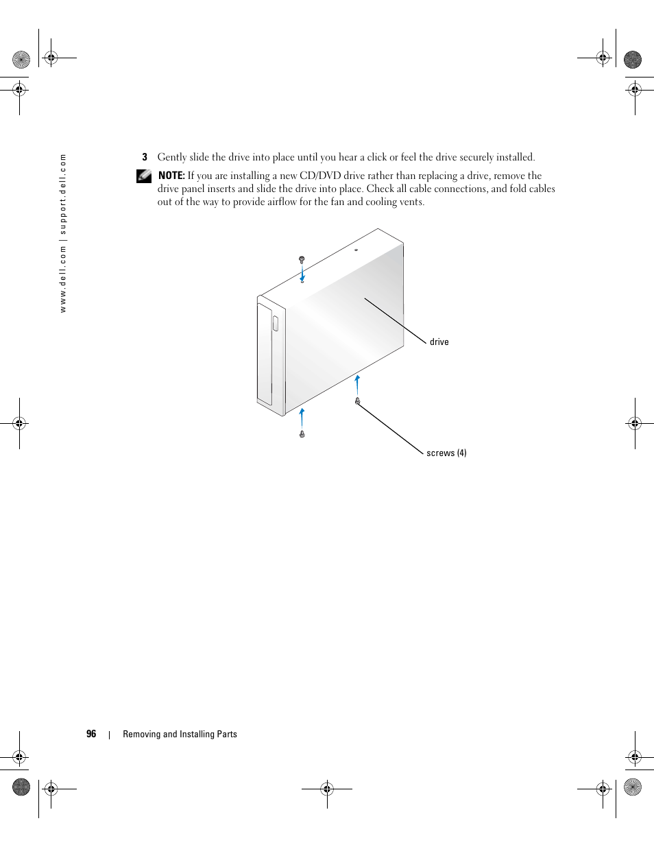 Dell Dimension 5000 User Manual | Page 96 / 140