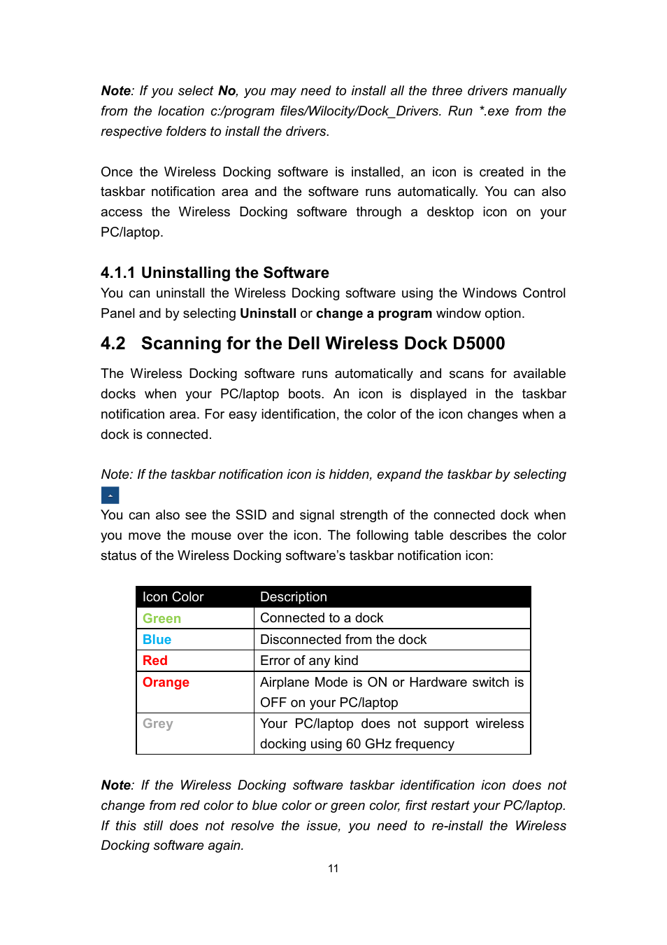 Dell Wireless Dock User Manual | Page 15 / 52