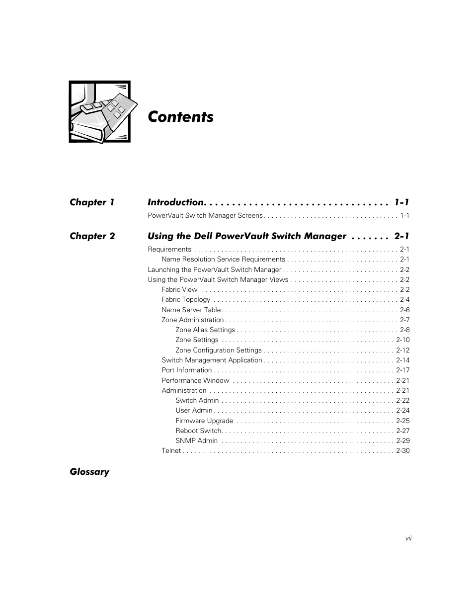 Dell PowerVault 56F (16P Fibre Channel Switch) User Manual | Page 7 / 42