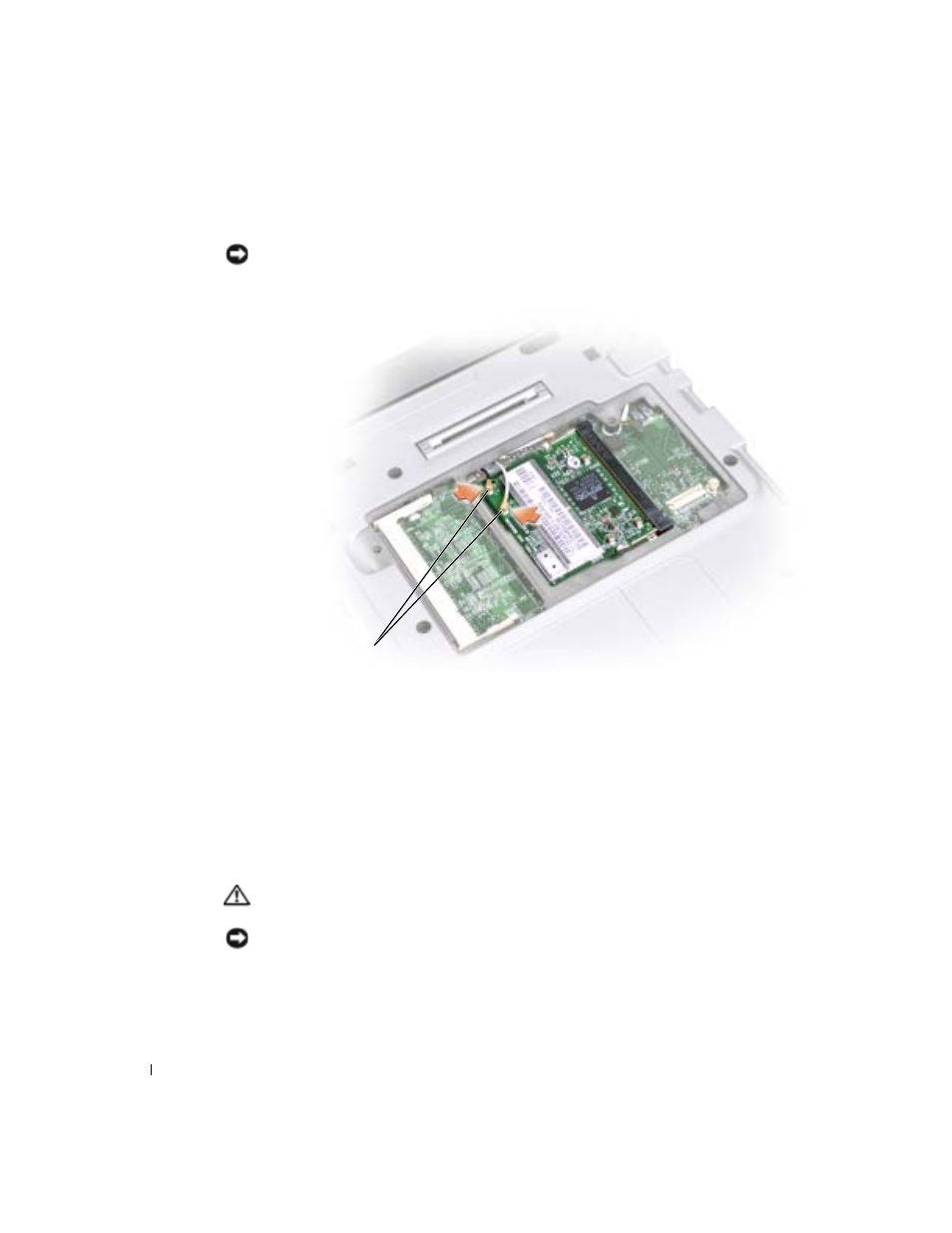 Adding a modem | Dell Inspiron 300m User Manual | Page 112 / 162