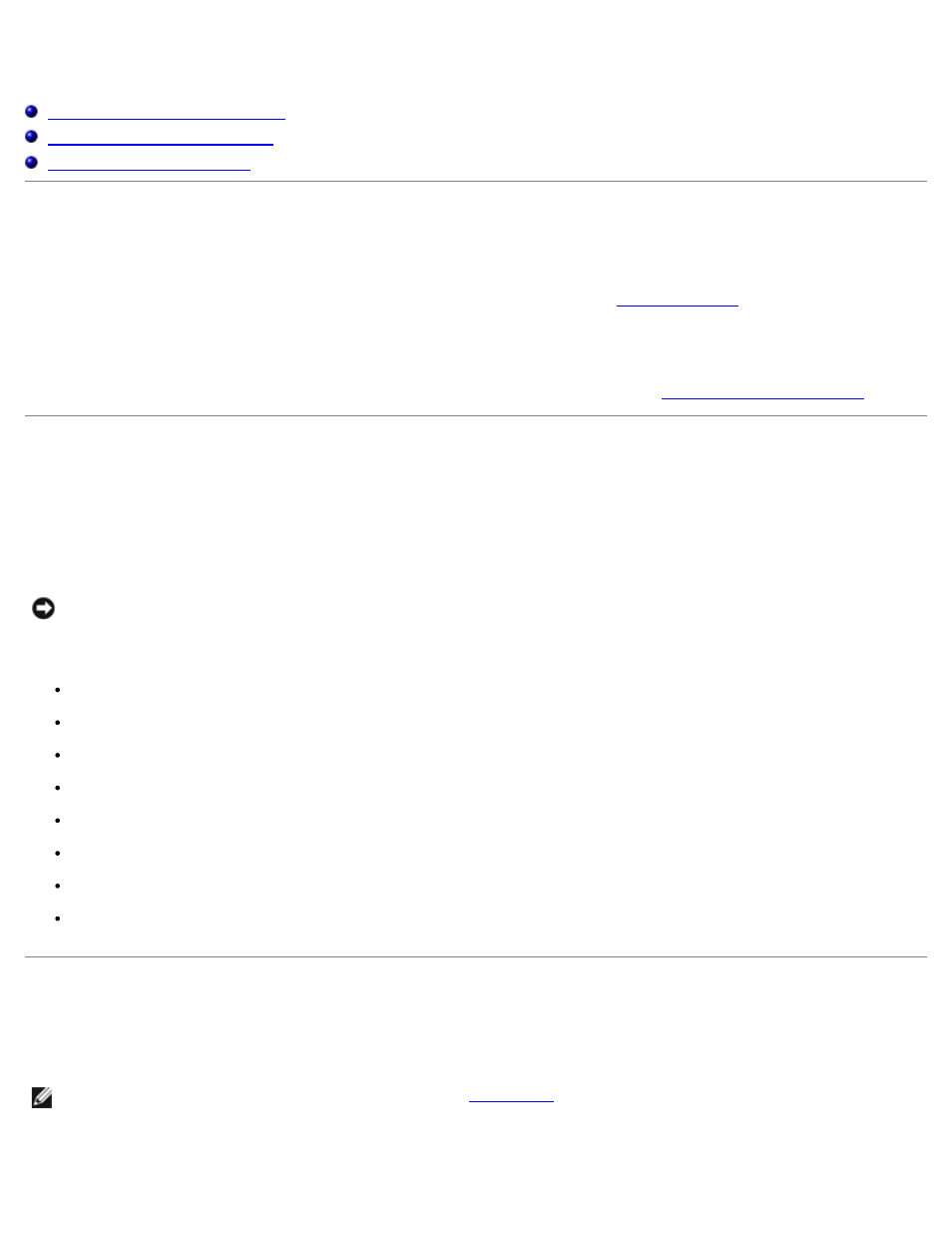 Using the dell diagnostics, Dell diagnostics, Using the dell | Diagnostics, Using, The dell diagnostics, Dell, When to use the dell diagnostics, Features of the dell diagnostics, Starting the dell diagnostics | Dell LATITUDE D400 User Manual | Page 31 / 98