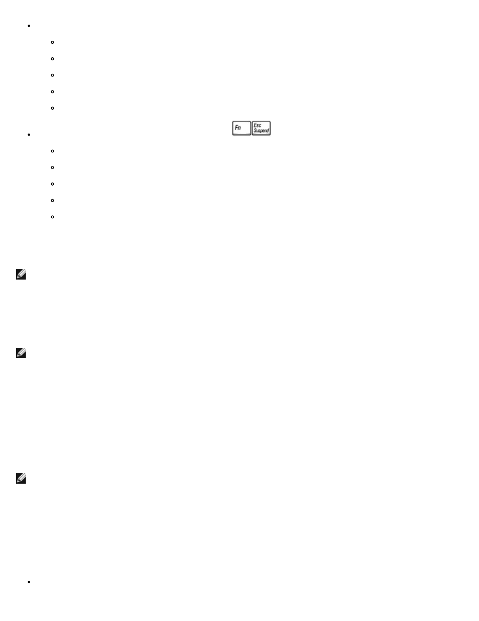 Selecting a power scheme, Setting battery alarms and actions | Dell LATITUDE D400 User Manual | Page 35 / 98