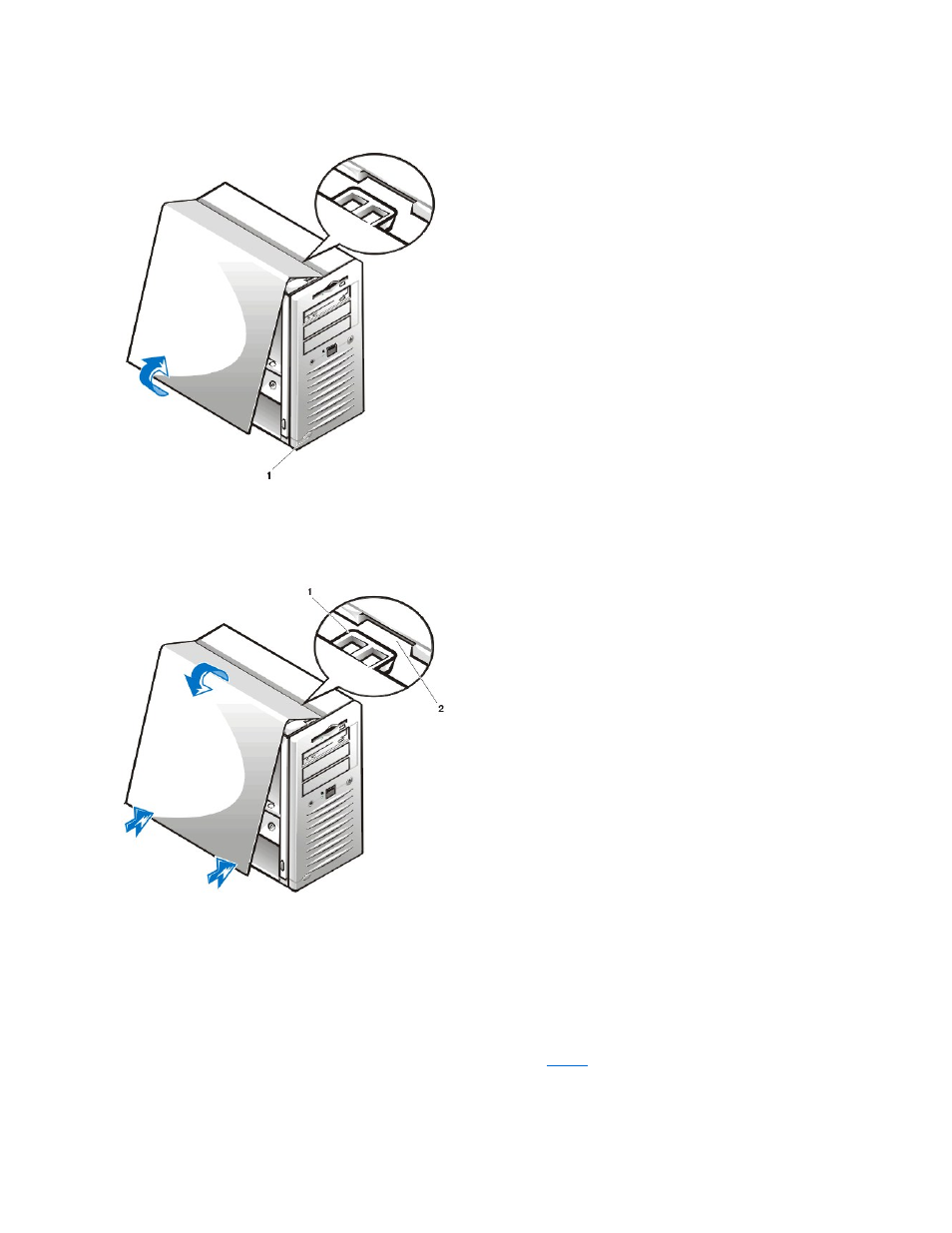 Left corner of the front panel) (see, Figure 2 | Dell Precision 620 User Manual | Page 4 / 30