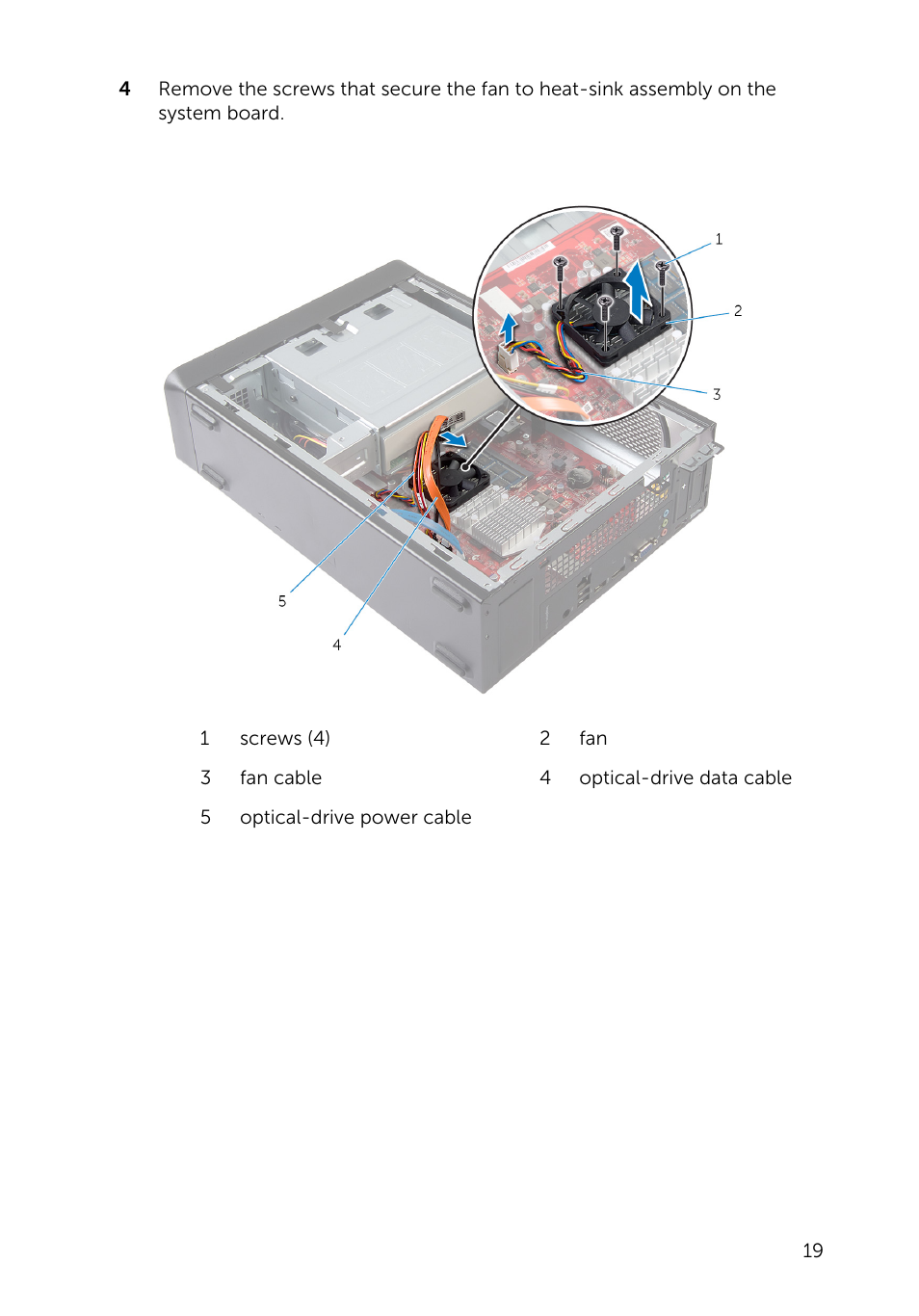 Dell Inspiron Small Desktop (3646, Mid 2014) User Manual | Page 19 / 57