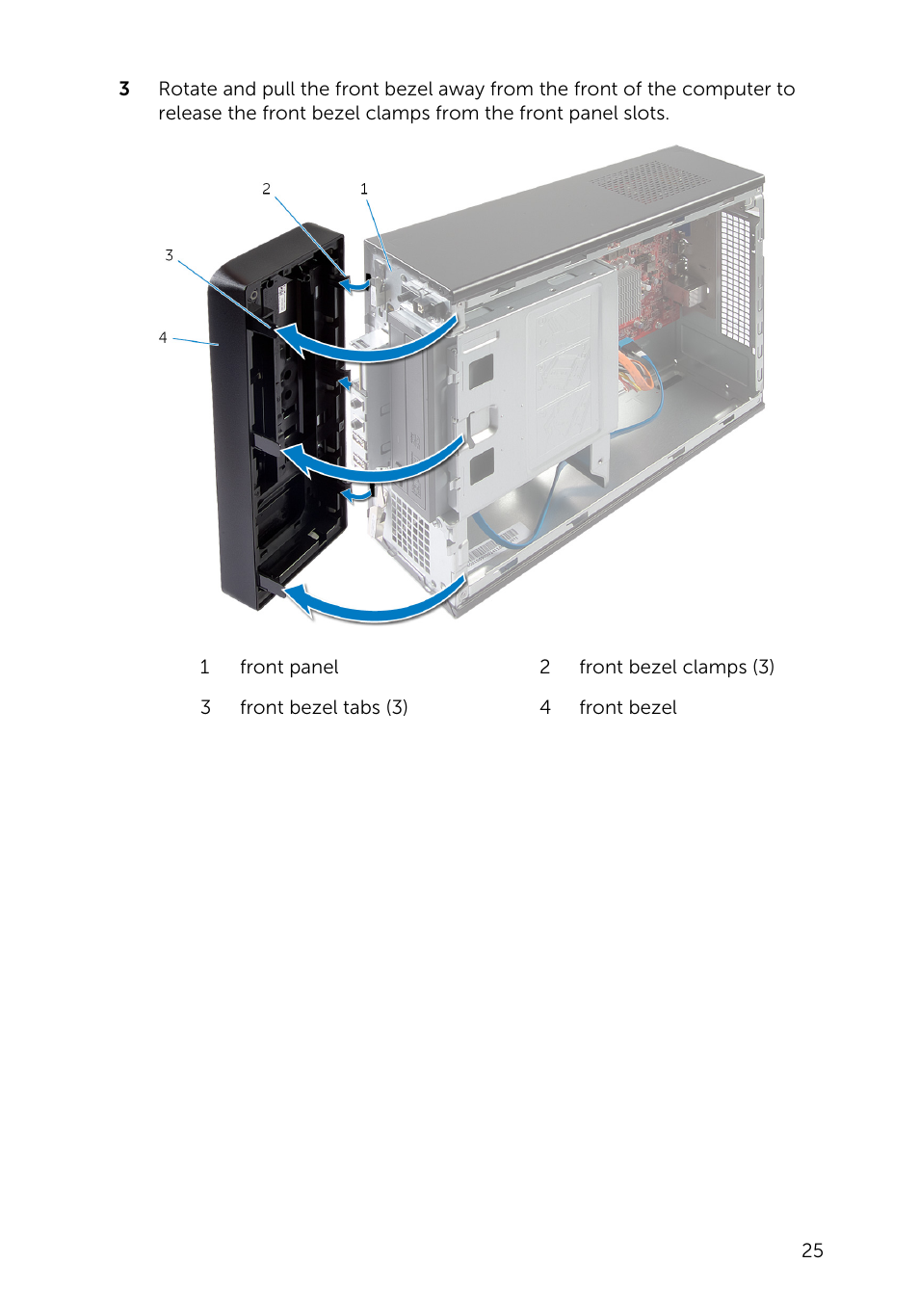 Dell Inspiron Small Desktop (3646, Mid 2014) User Manual | Page 25 / 57