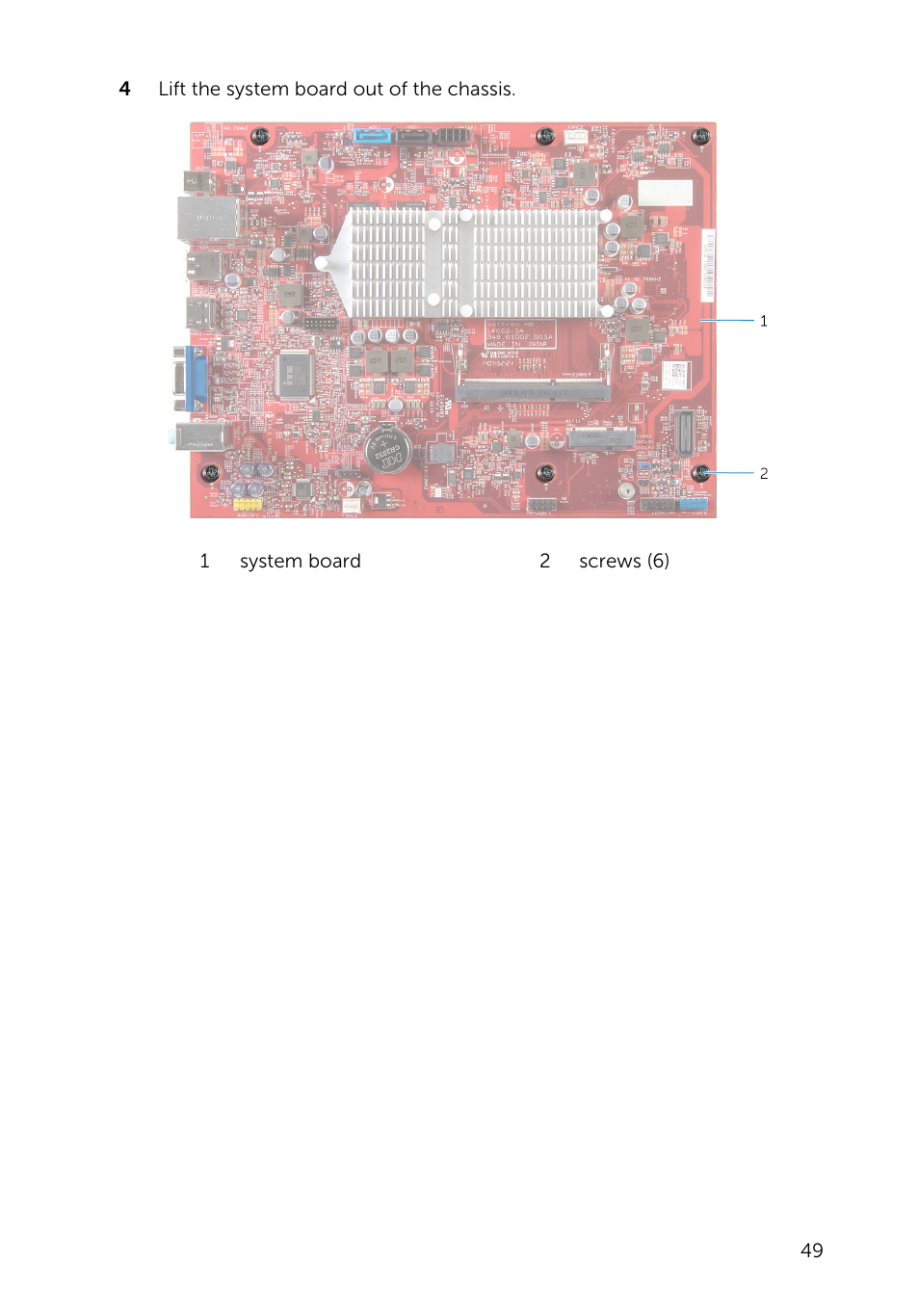 Dell Inspiron Small Desktop (3646, Mid 2014) User Manual | Page 49 / 57