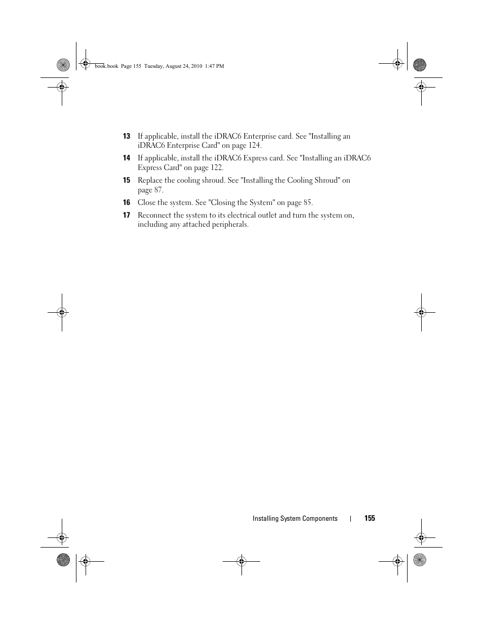 Dell POWEREDGE R515 User Manual | Page 155 / 194