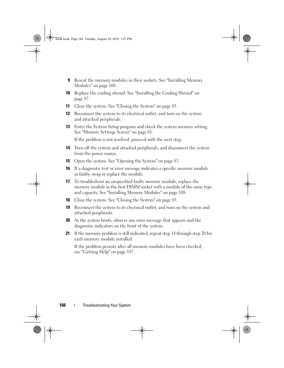 Go to step 14 i, Go to step 14 | Dell POWEREDGE R515 User Manual | Page 166 / 194