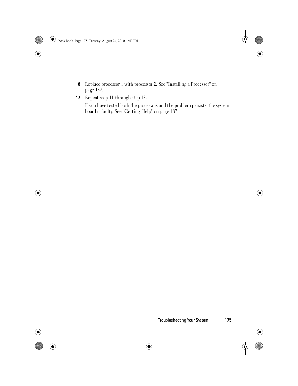 17 repeat step 11 through step 13 | Dell POWEREDGE R515 User Manual | Page 175 / 194