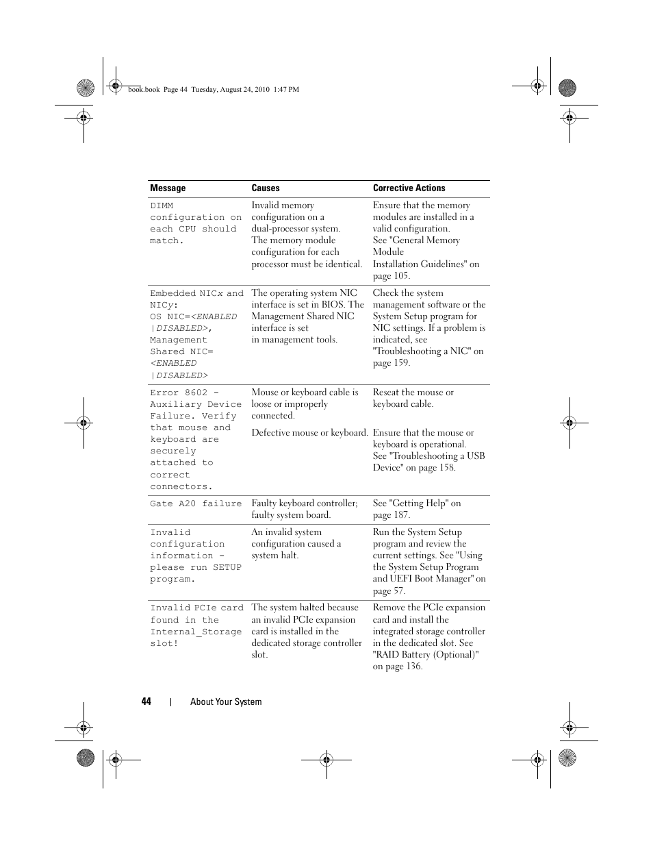 Dell POWEREDGE R515 User Manual | Page 44 / 194