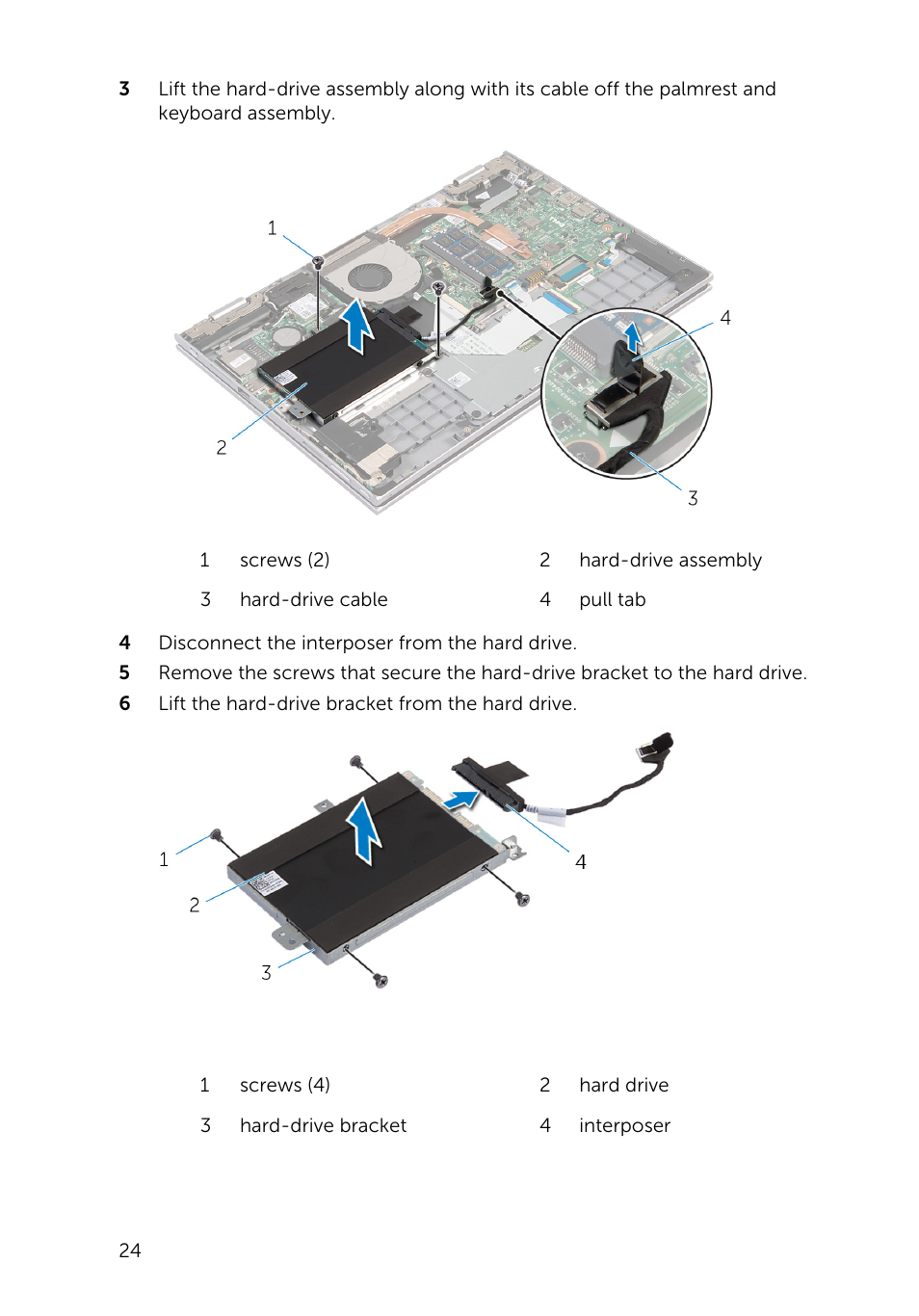 Dell Inspiron 13 7000 Series 2-in-1(7348, Early 2015) User Manual | Page 24 / 94