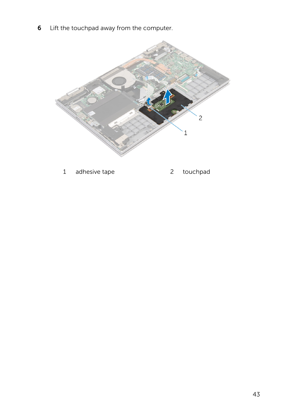 Dell Inspiron 13 7000 Series 2-in-1(7348, Early 2015) User Manual | Page 43 / 94