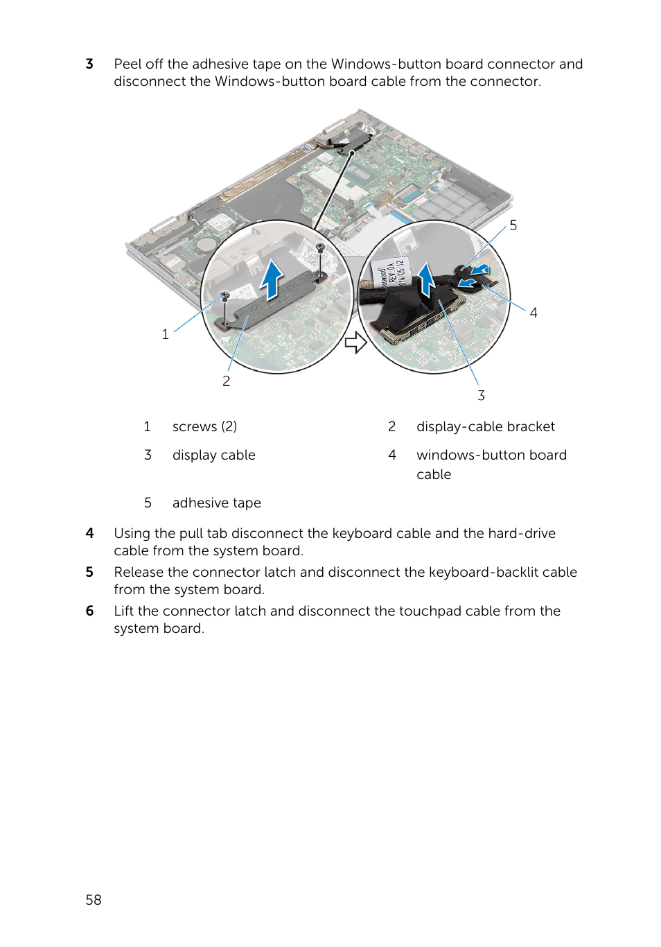 Dell Inspiron 13 7000 Series 2-in-1(7348, Early 2015) User Manual | Page 58 / 94