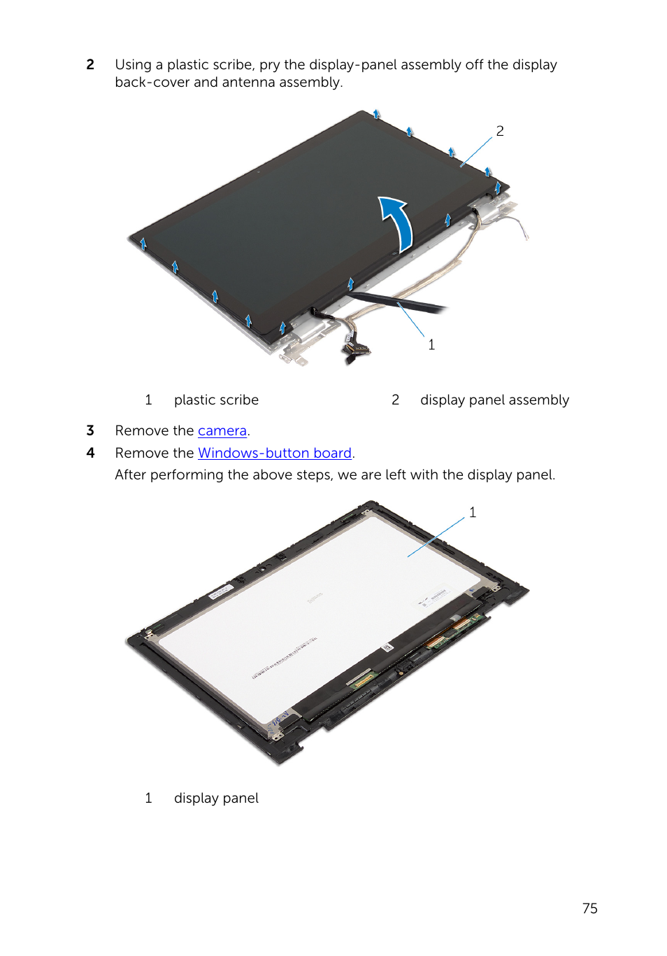 Dell Inspiron 13 7000 Series 2-in-1(7348, Early 2015) User Manual | Page 75 / 94