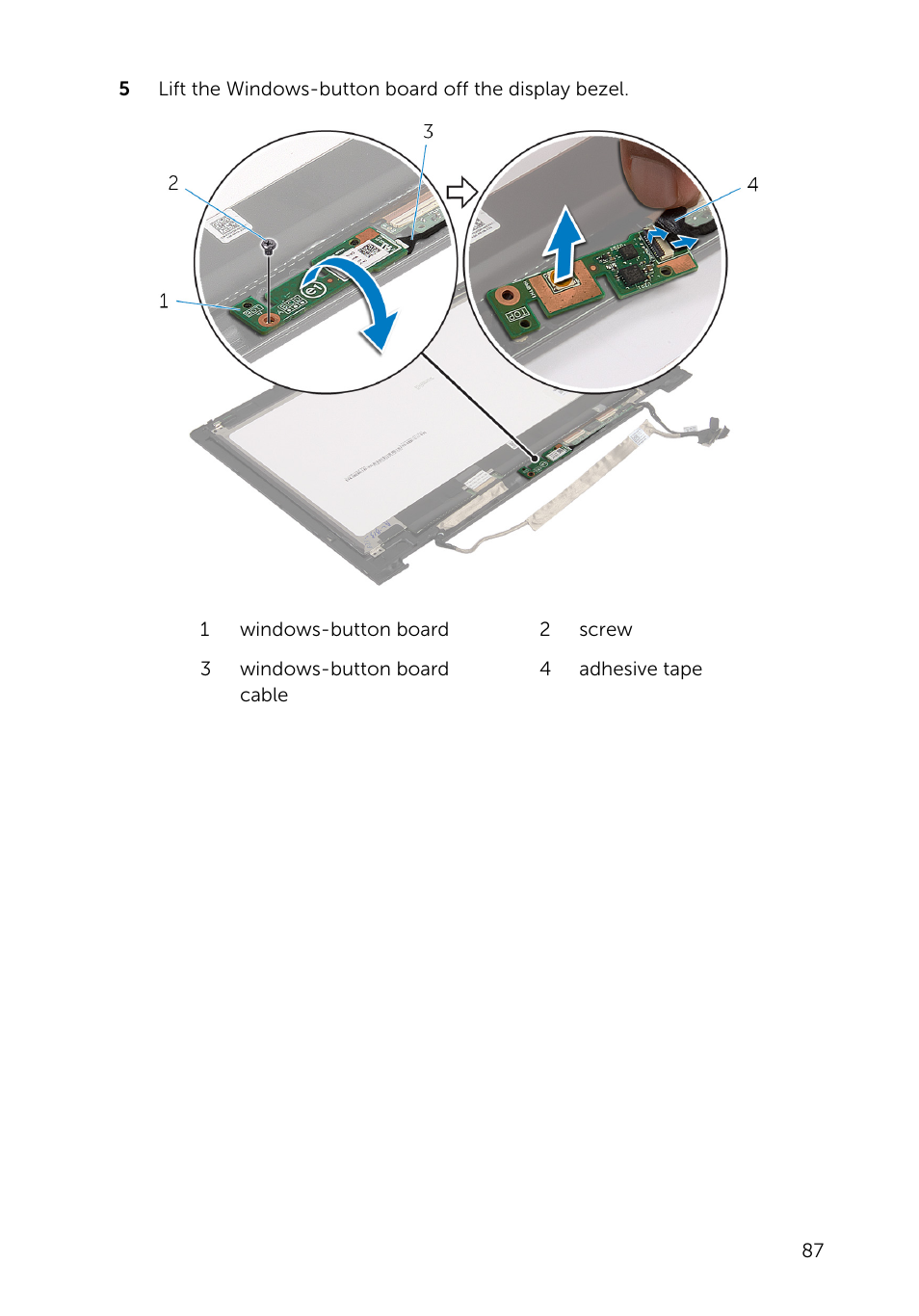 Dell Inspiron 13 7000 Series 2-in-1(7348, Early 2015) User Manual | Page 87 / 94