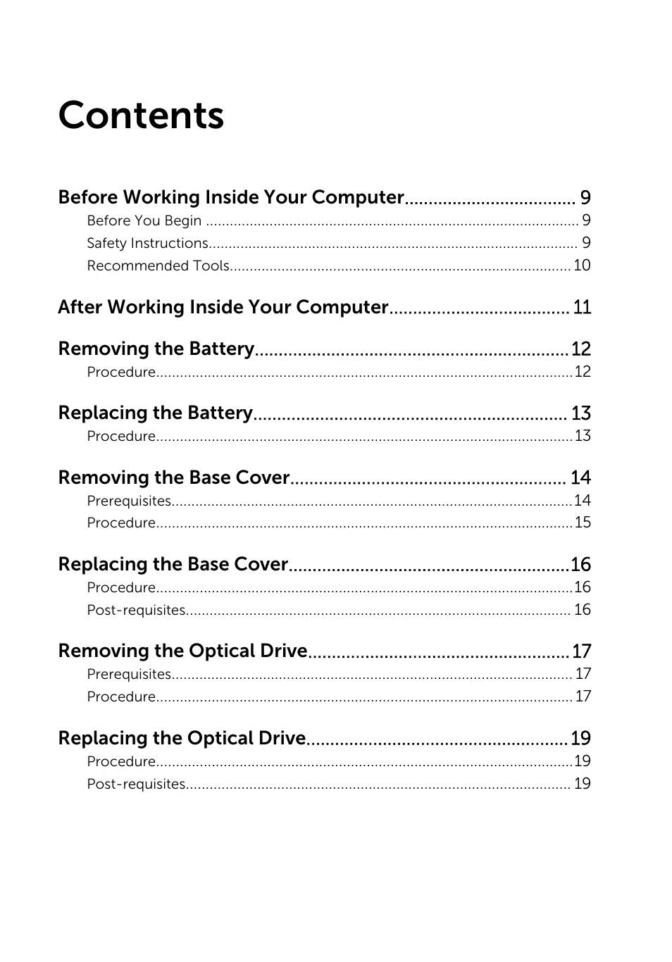 Dell Inspiron 17 (5749, Early 2015) User Manual | Page 3 / 93