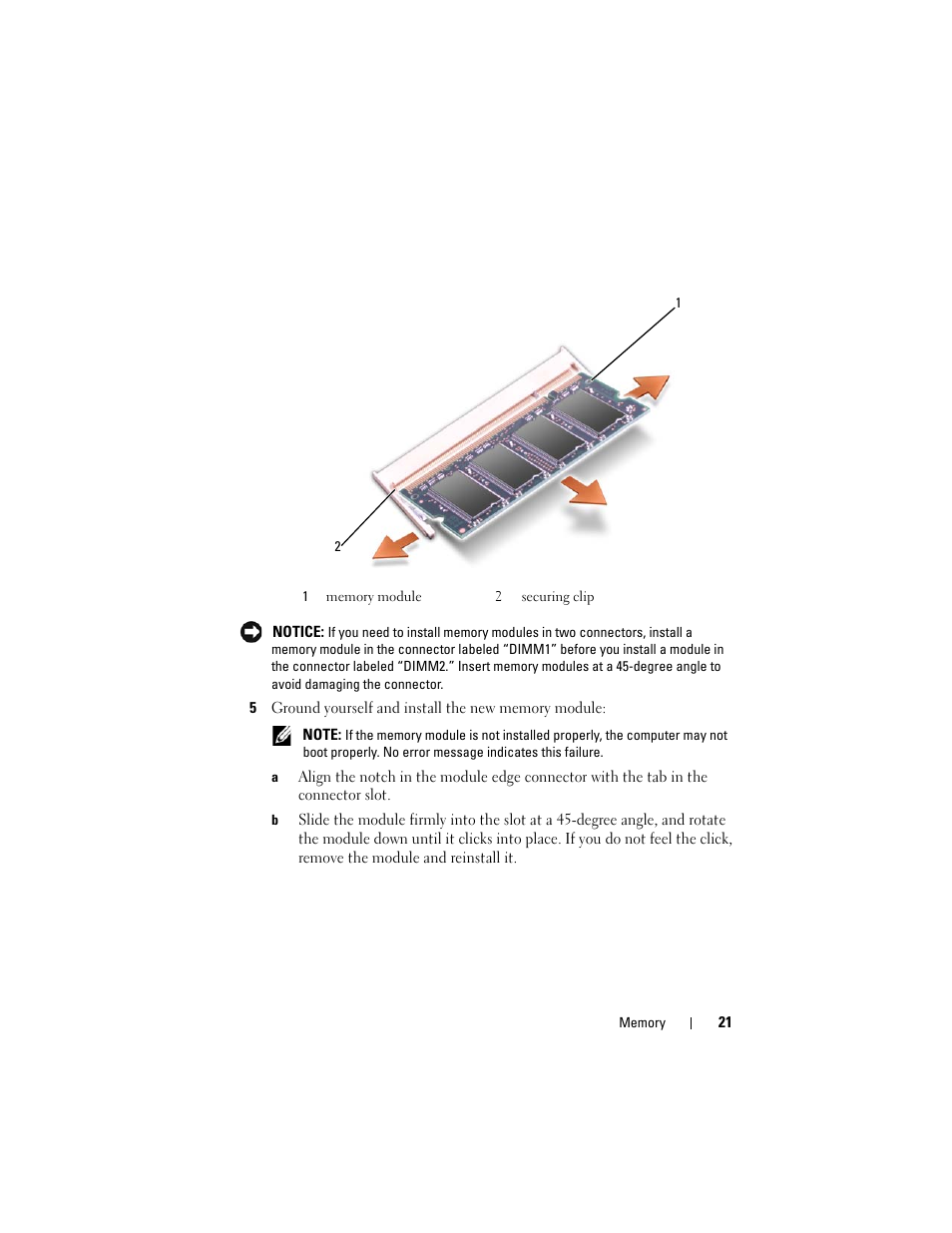 Dell XPS M1730 (M1730, Late 2007) User Manual | Page 21 / 88