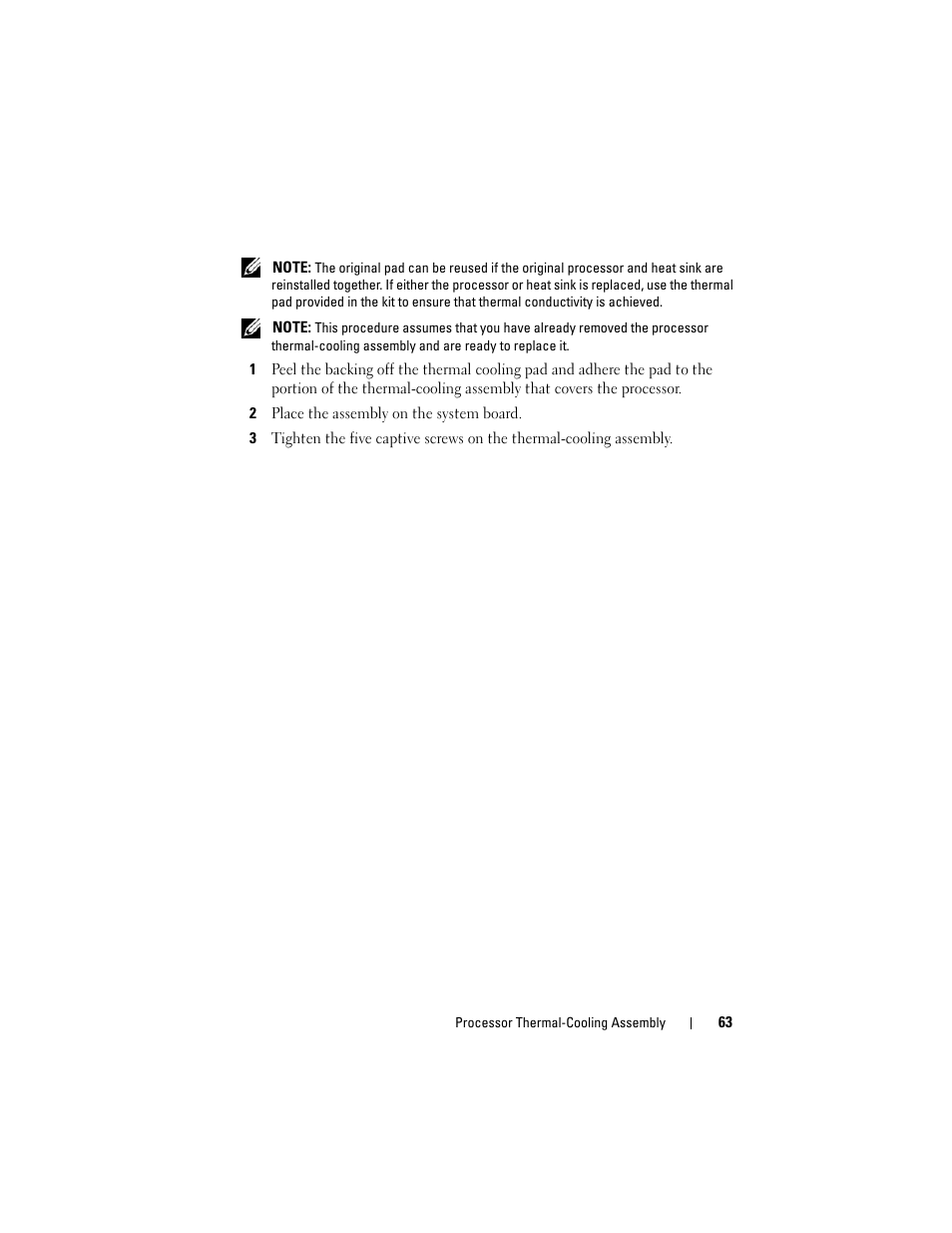 Dell XPS M1730 (M1730, Late 2007) User Manual | Page 63 / 88