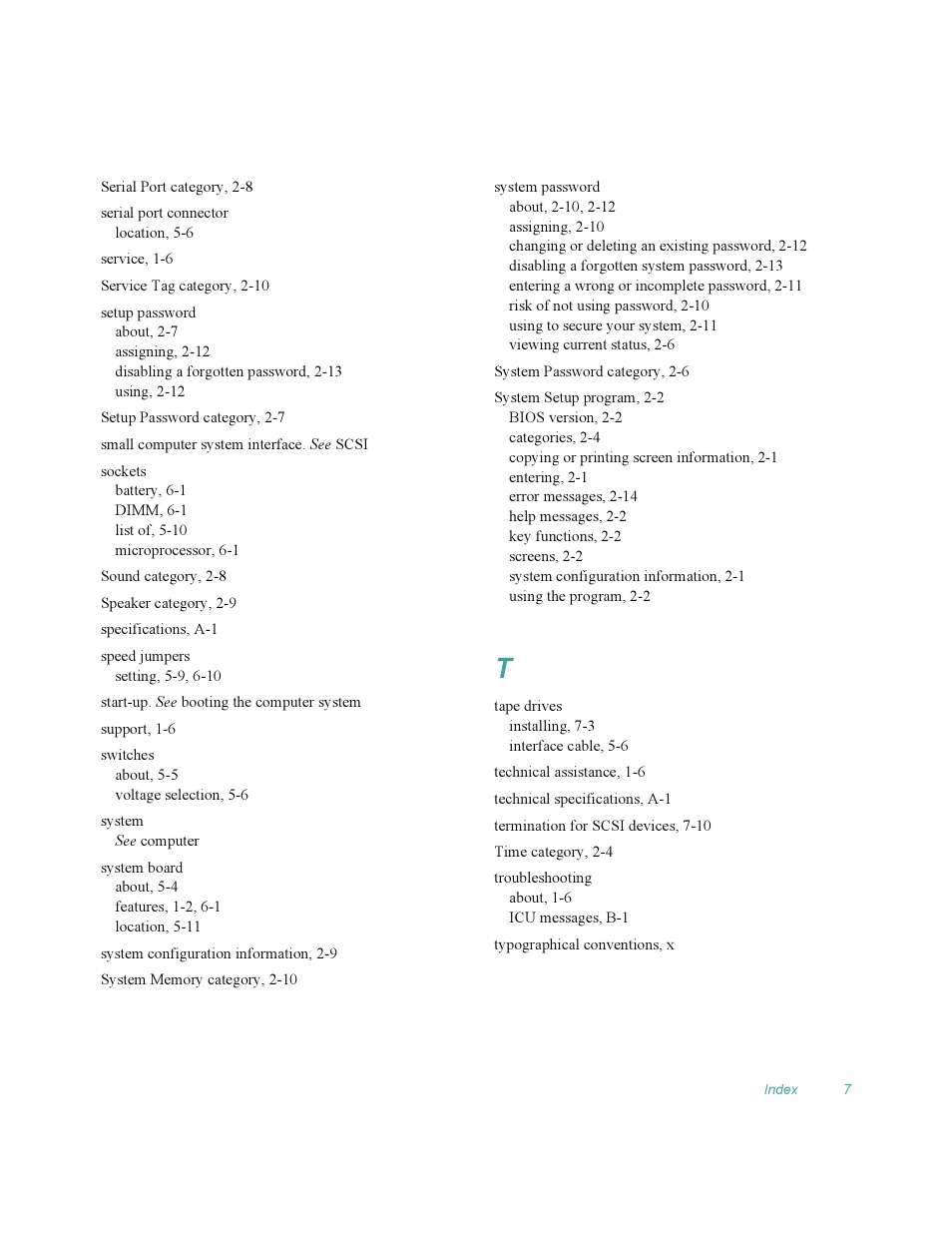 Dell OptiPlex Gxi User Manual | Page 137 / 140