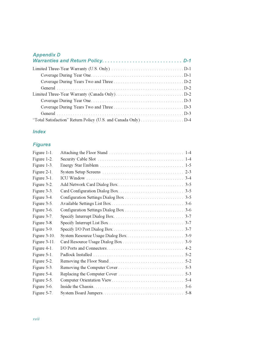 Dell OptiPlex Gxi User Manual | Page 18 / 140