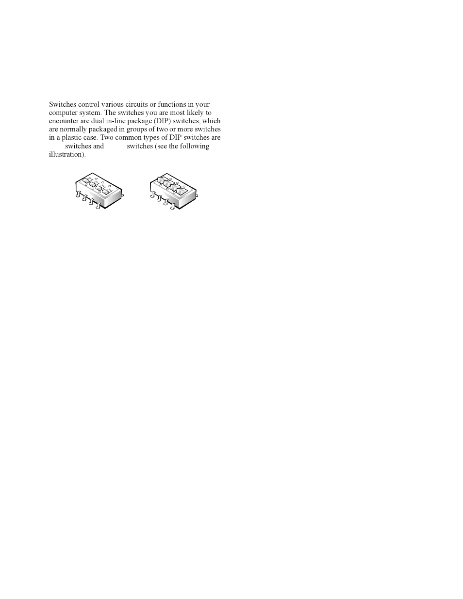 Switches, Switches -5 | Dell OptiPlex Gxi User Manual | Page 69 / 140