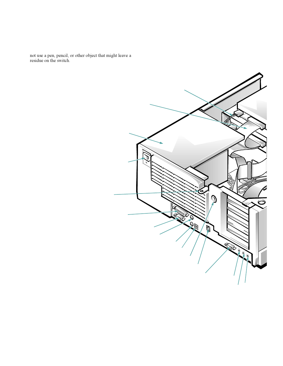 Figure 5-6, Inside the chassis -6 | Dell OptiPlex Gxi User Manual | Page 71 / 140
