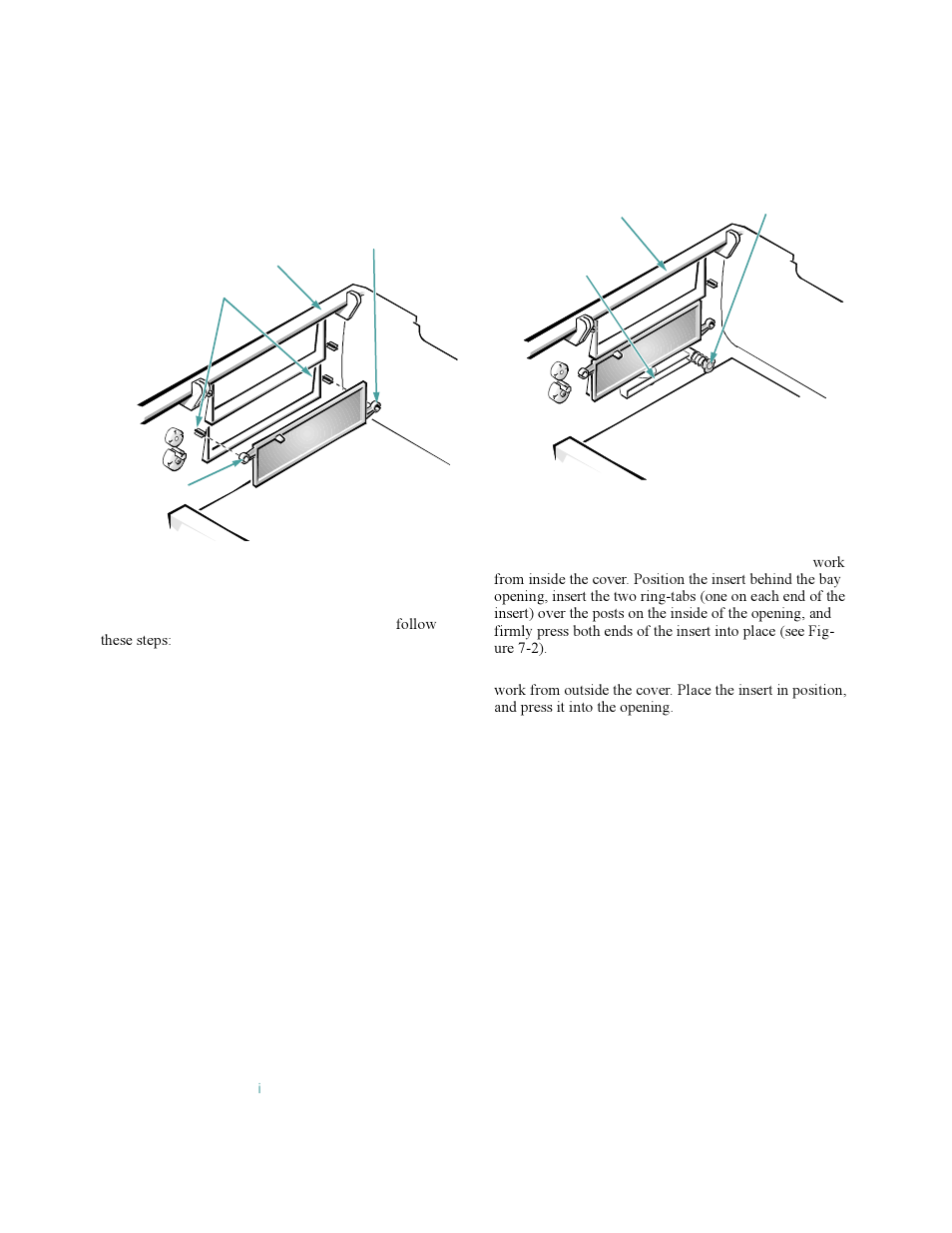 Figure 7-2, Figure 7-3 | Dell OptiPlex Gxi User Manual | Page 92 / 140