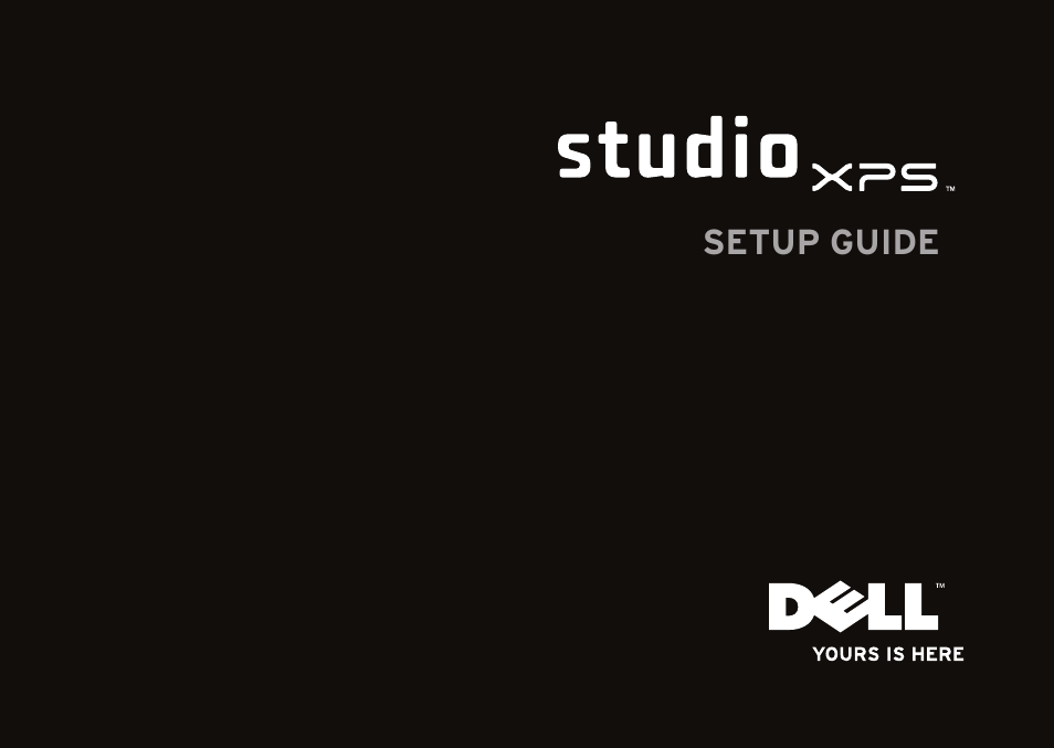 Dell Studio XPS M1640 (Mid 2010) User Manual | 80 pages
