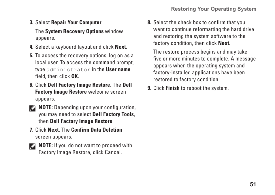 Dell Studio XPS M1640 (Mid 2010) User Manual | Page 53 / 80