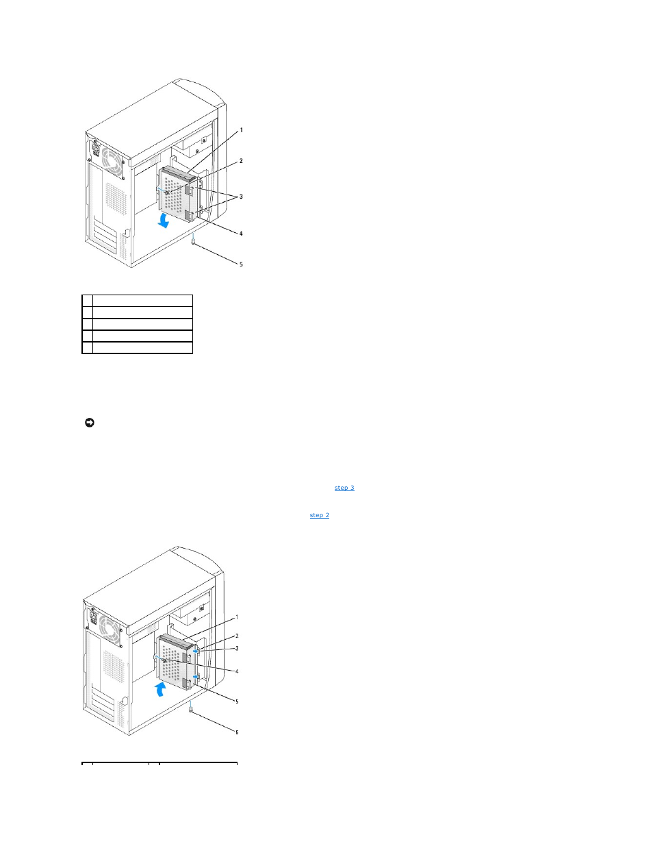 Installing a hard drive | Dell OptiPlex 170L User Manual | Page 107 / 143