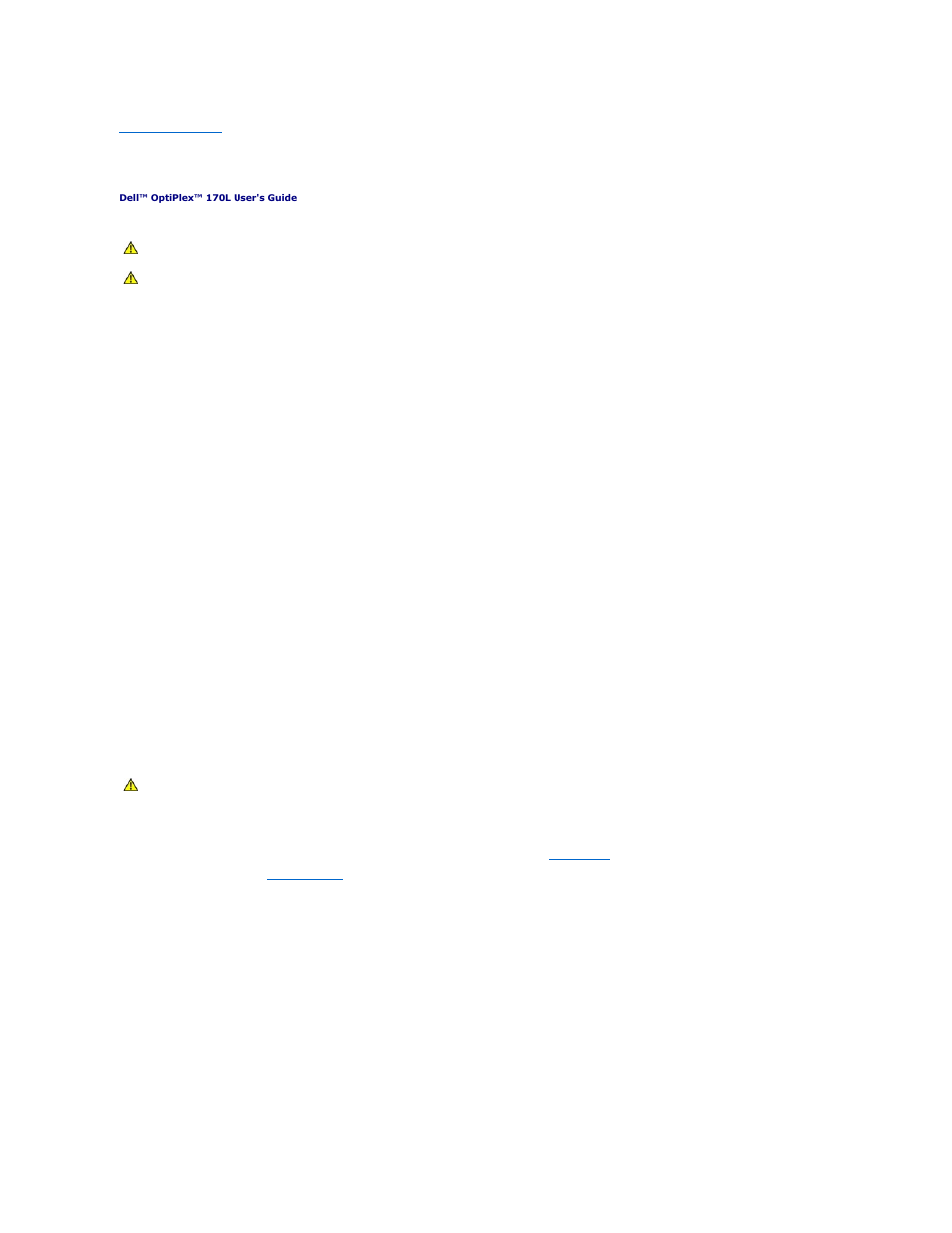 Battery | Dell OptiPlex 170L User Manual | Page 22 / 143