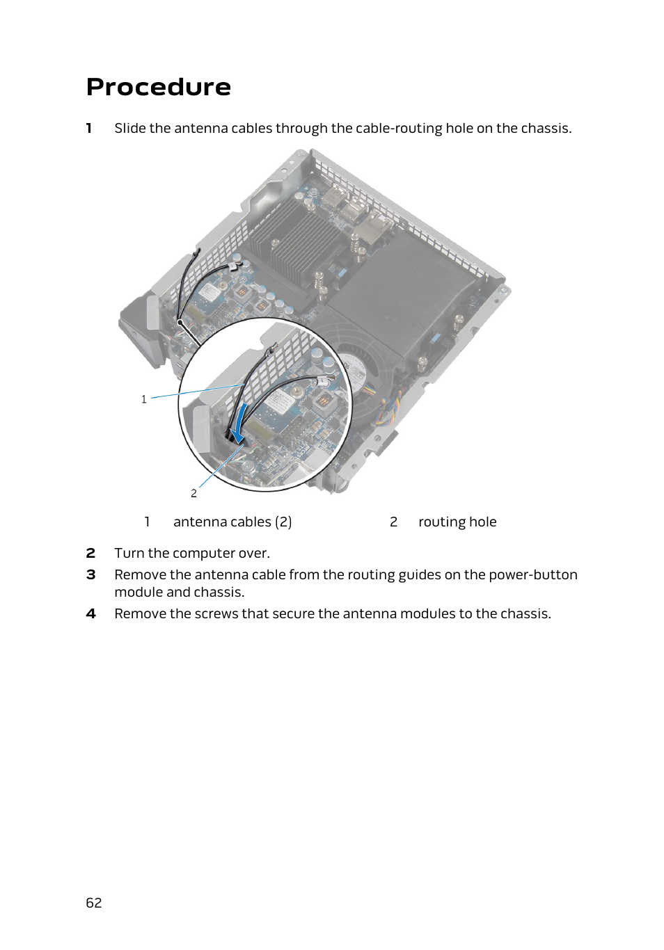 Procedure | Dell Alienware Alpha (Late 2014) User Manual | Page 62 / 87