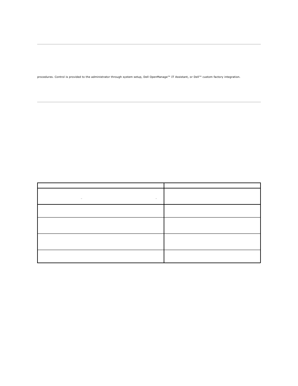 Legacyselect technology control, Manageability, Alert standard format | Dell openmanage it assistant, Dell openmanage client instrumentation | Dell OptiPlex SX280 User Manual | Page 11 / 95