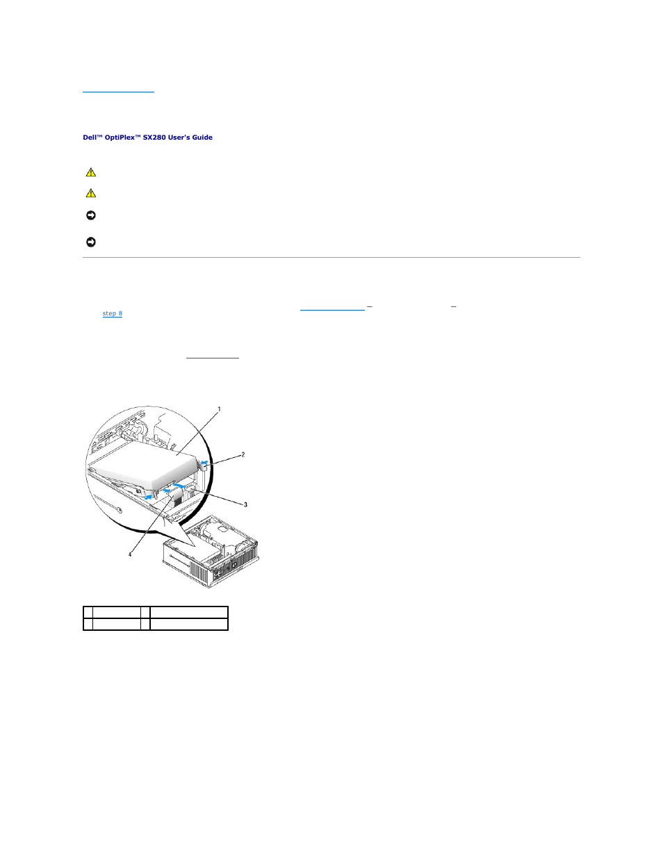 Hard drive, Installing a hard drive | Dell OptiPlex SX280 User Manual | Page 52 / 95