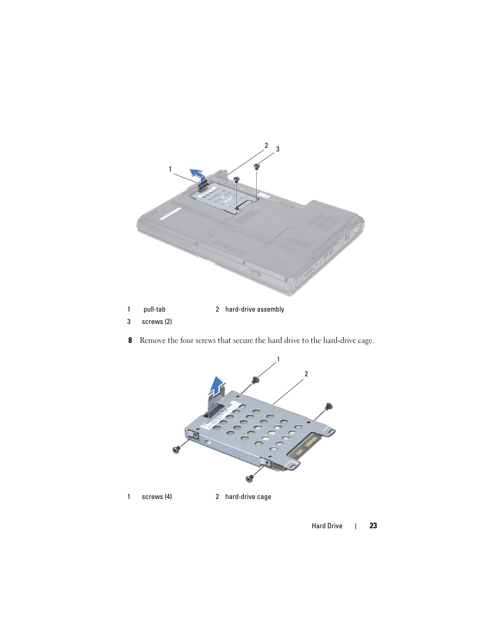 Dell Inspiron 1428 (Late 2009) User Manual | Page 23 / 82