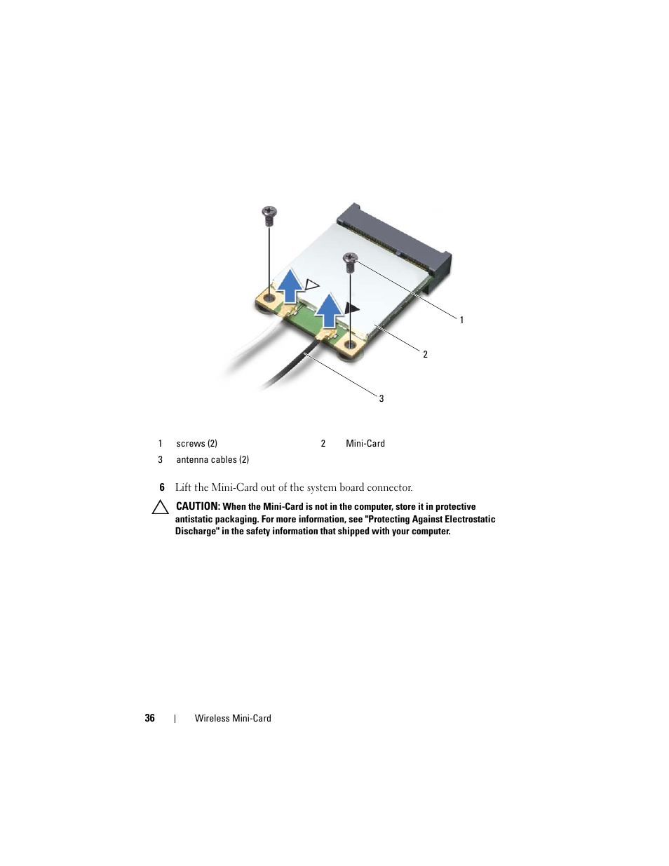 Dell Inspiron 1428 (Late 2009) User Manual | Page 36 / 82