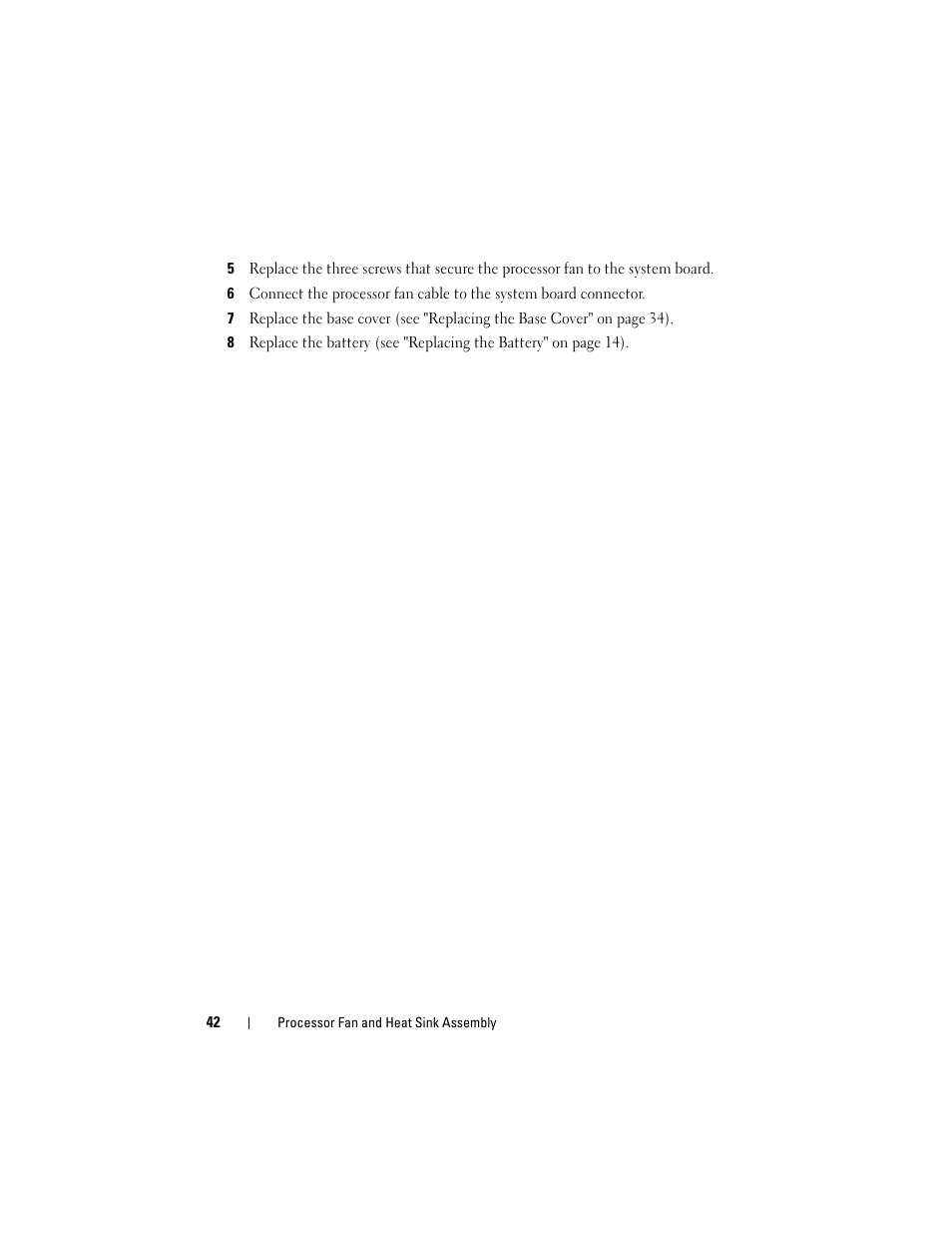 Dell Inspiron 1428 (Late 2009) User Manual | Page 42 / 82