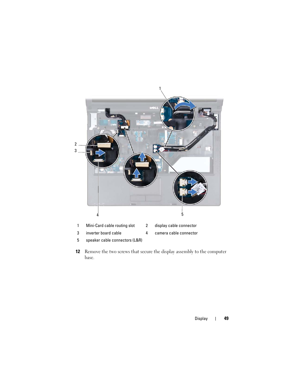 Dell Inspiron 1428 (Late 2009) User Manual | Page 49 / 82