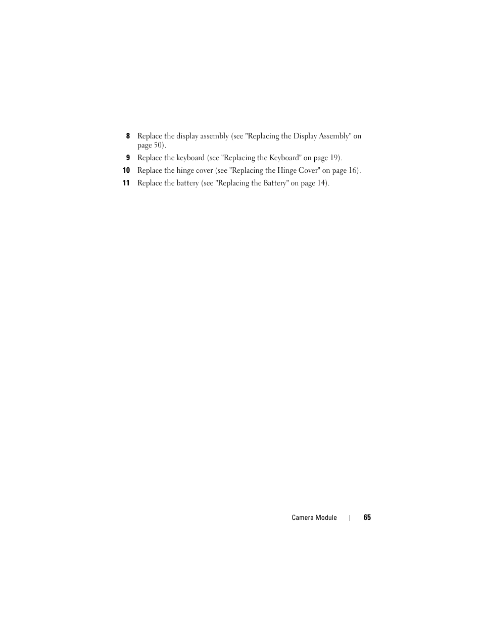 Dell Inspiron 1428 (Late 2009) User Manual | Page 65 / 82