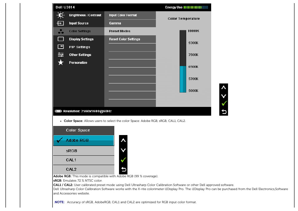 Dell U3014 Monitor User Manual | Page 47 / 72