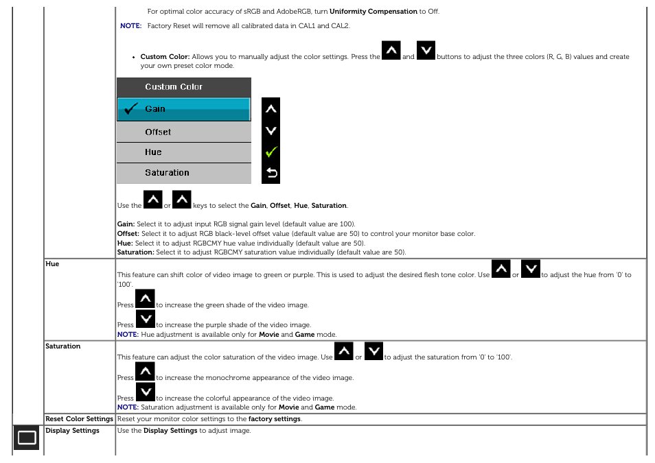 Dell U3014 Monitor User Manual | Page 48 / 72