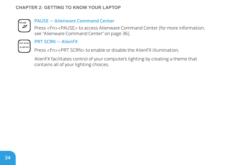 Dell Alienware M11x R2 (Mid 2010) User Manual | Page 34 / 112
