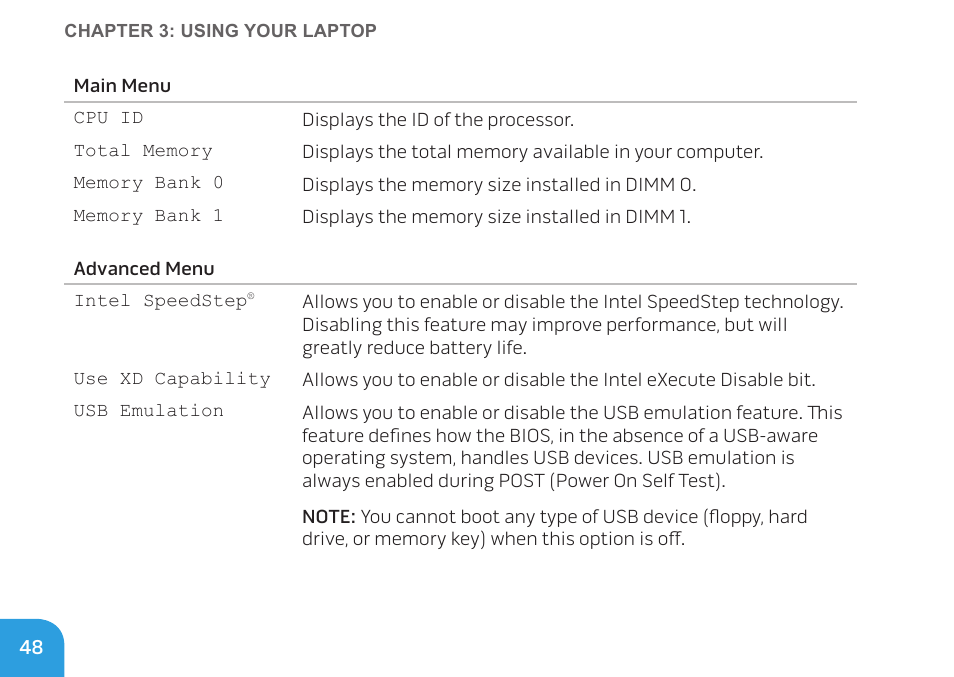 Dell Alienware M11x R2 (Mid 2010) User Manual | Page 48 / 112