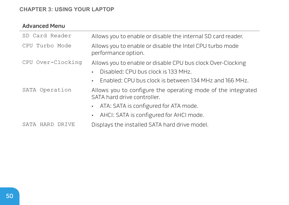 Dell Alienware M11x R2 (Mid 2010) User Manual | Page 50 / 112