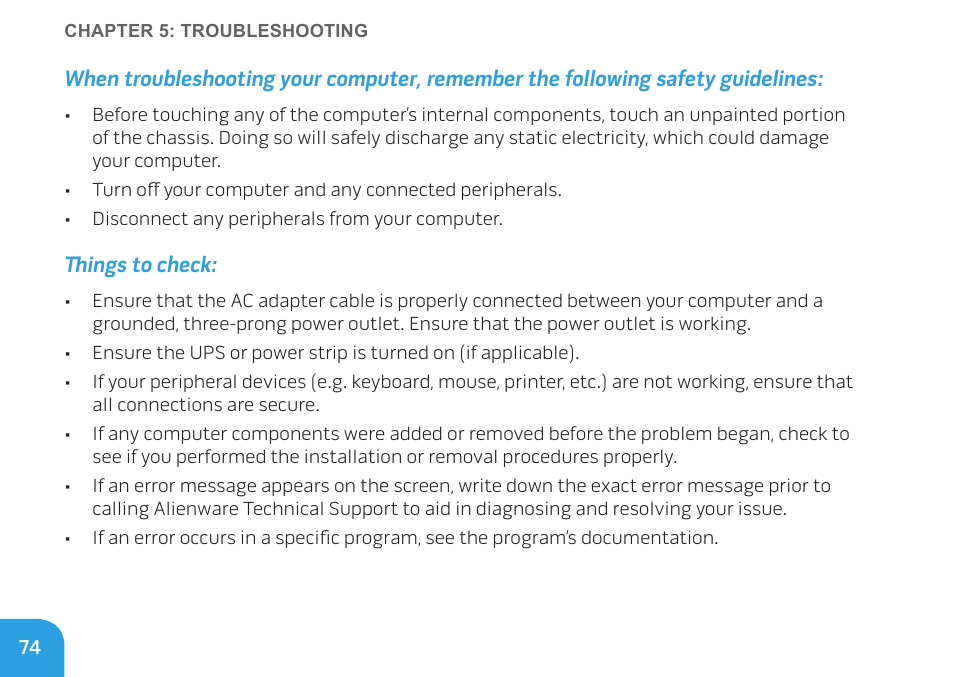 Dell Alienware M11x R2 (Mid 2010) User Manual | Page 74 / 112
