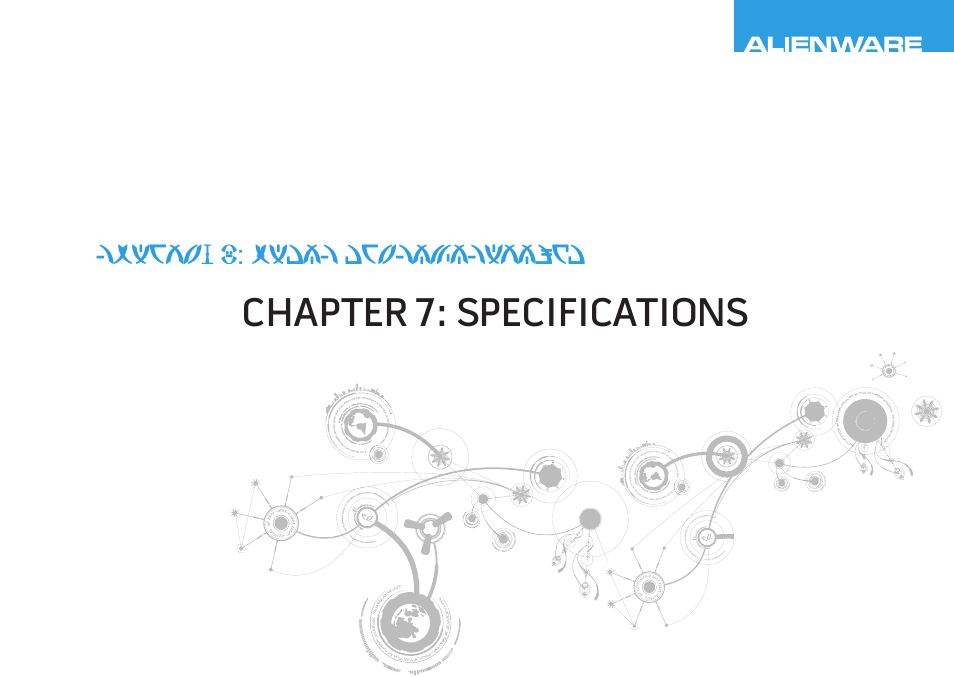 Chapter 7: specifications | Dell Alienware M11x R2 (Mid 2010) User Manual | Page 91 / 112