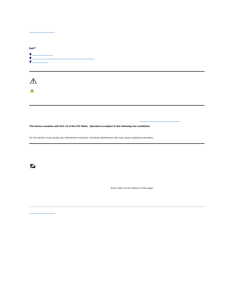 Appendix, Caution: safety instructions, Contacting dell | Dell E2210H Monitor User Manual | Page 11 / 30