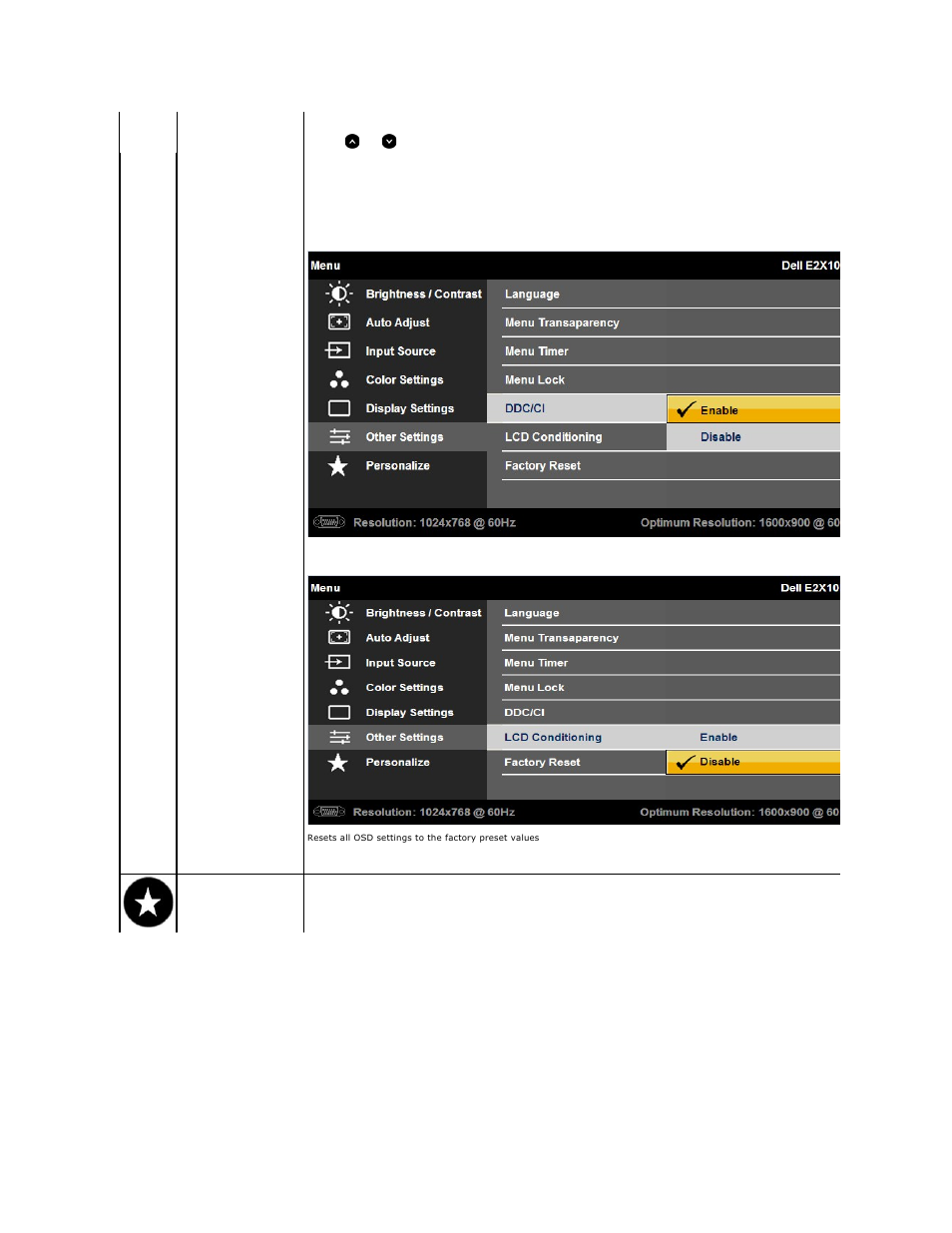 Dell E2210H Monitor User Manual | Page 19 / 30